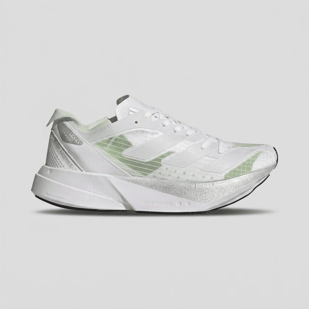 Adidas Adizero Pro 3 — BRANCO/PRATA