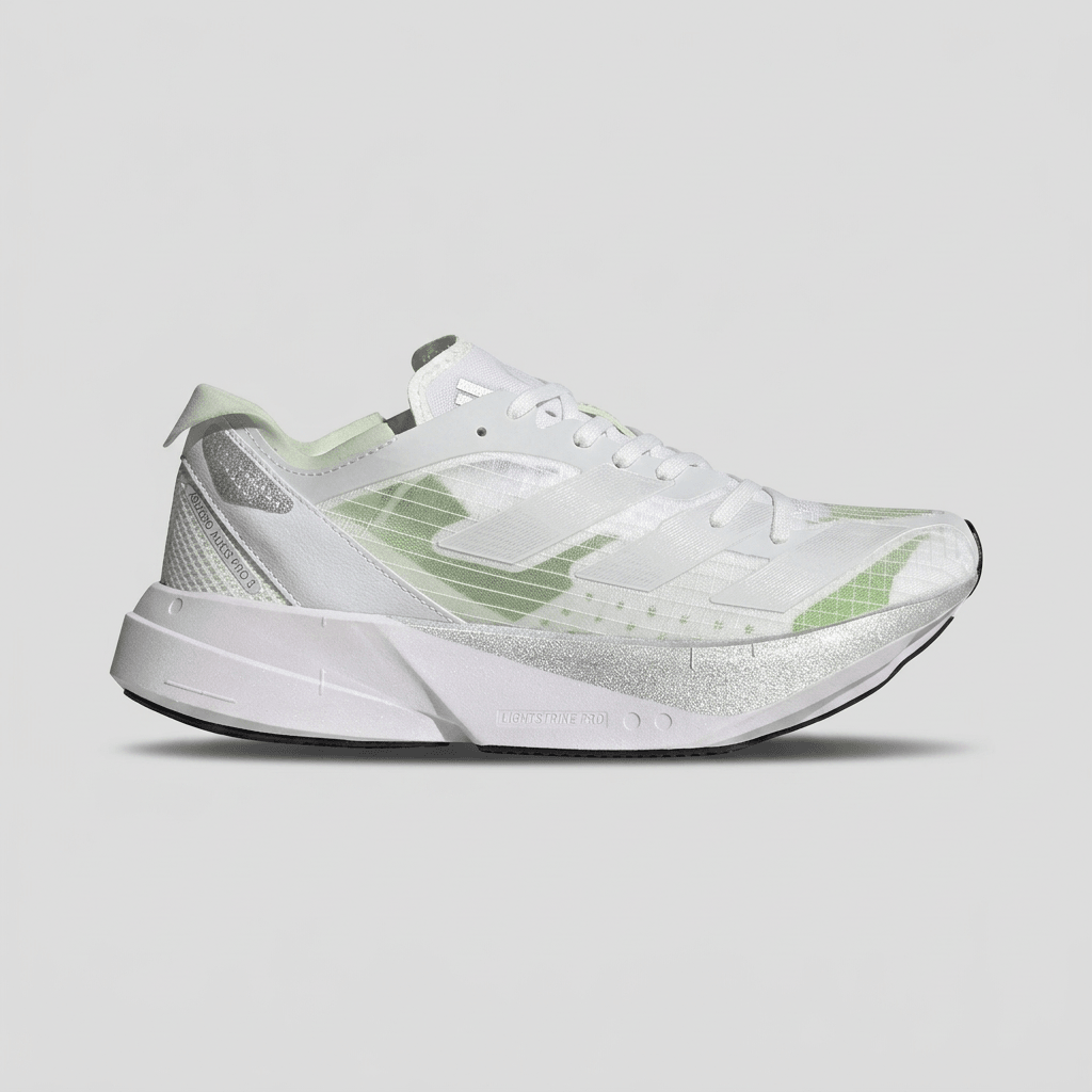Adidas Adizero Pro 3 — BRANCO/PRATA