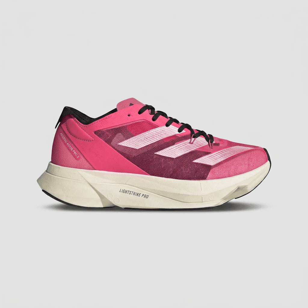 Adidas Adizero Adios Pro 3 — ROSA/BRANCO